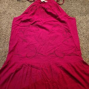 LOFT Pink Sleeveless Dress